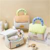 Adorable House-Shaped Cosmetic Bag Large Capacity, Portable Toiletry & Makeup Storage Case with Handles for Gift