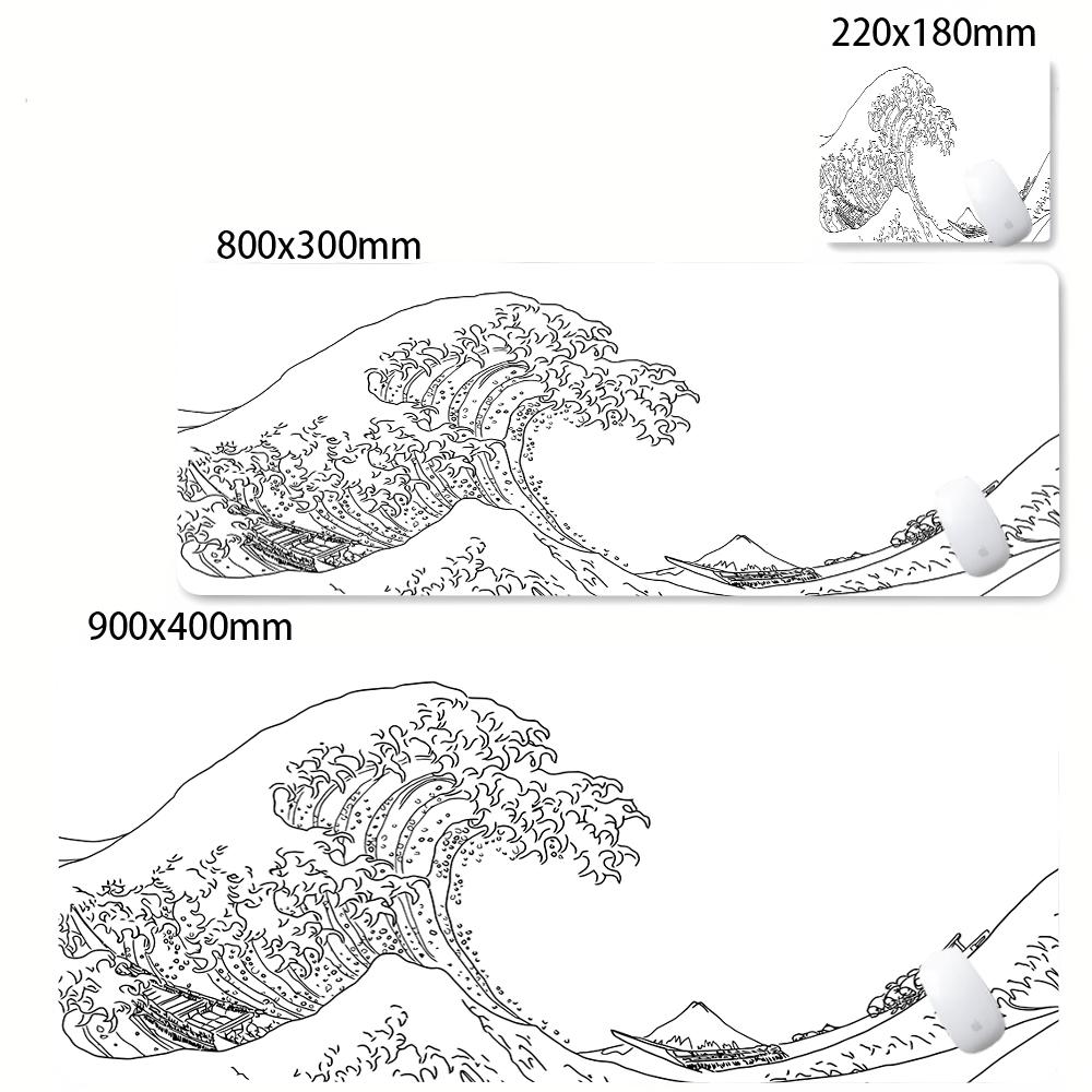 Large Gamer Mouse Mat Gaming XXL Mouse Pad Great Wave Gaming Mouse Pad Office Table Carpet Gaming Mats Computer Big Deskmat