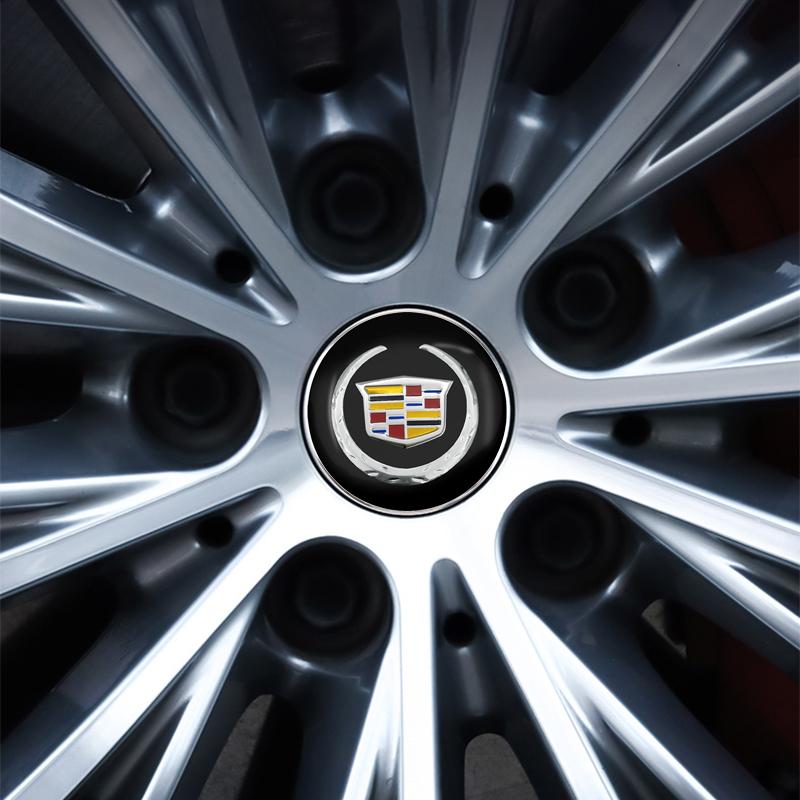 Car Wheel Center Cap Logo Hub Cover Badge Emblem For Cadillac CT5 CT6 CTS Seville ATS CT4 XTS Celestiq Ciel Escala SRX XT4 XT5 XT6 XLR ELR Elmiraj EXT