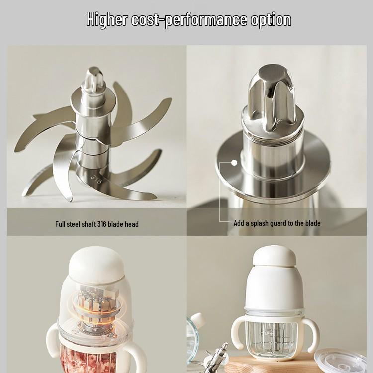 Olayks Instant Baby Food Maker: Multi-Functional Blender & Grinder for Purees, Cereal & Minced Meat