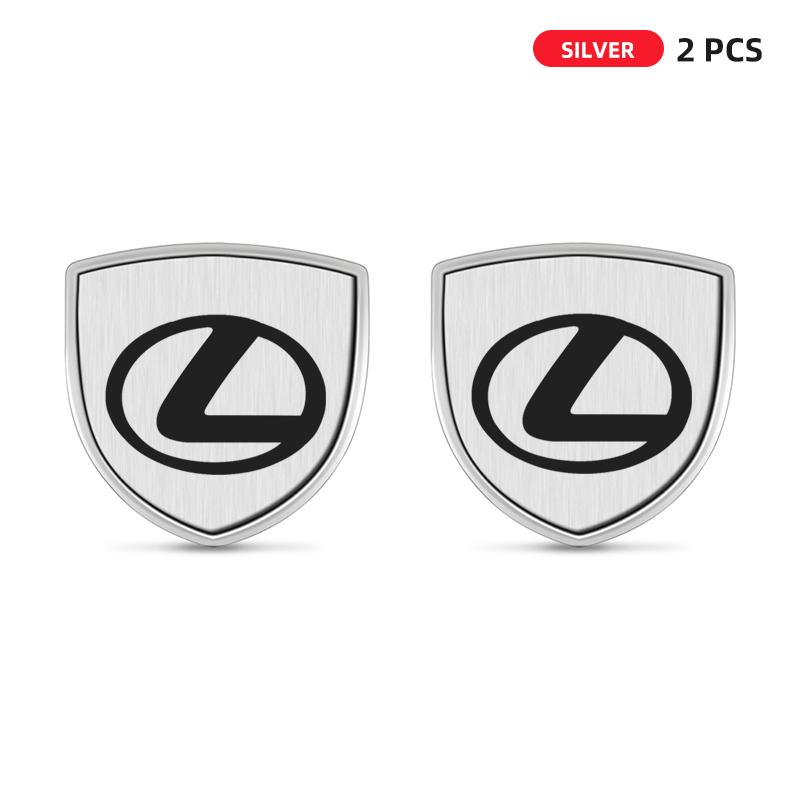 3D Car Styling Shield Emblem Badge Metal Stickers Decor Decals For Lexus EX300H RX450H IS300H ES300H NX RX GS Al20 LX GX
