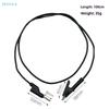 4mm Banana Plug to Alligator Clip Test Leads Pure Copper Electrical Test Cables, Universal Multimeter Probes