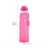 NEW Water Bottle 600ML Drink Outdoor Bike Summer Sport School Leak Proof Seal Climbing Water Shaker Bottles