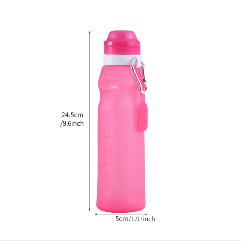 NEW Water Bottle 600ML Drink Outdoor Bike Summer Sport School Leak Proof Seal Climbing Water Shaker Bottles