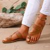 New Style Flat Shoes - Women's Large Size Casual Beach Flip-flops