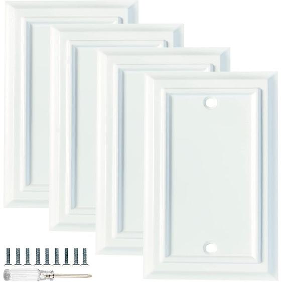 Wall Plates, Duplex Outlet Covers, Toggle Light Switch Plates, Decorator Light Switch Cover, Bamboo Fiber Material Standard Size Wall Plates of