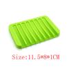 New Silicon Kitchen Bathroom Flexible Soap Dish Storage Holder Soapbox Antiskid Home Supplies