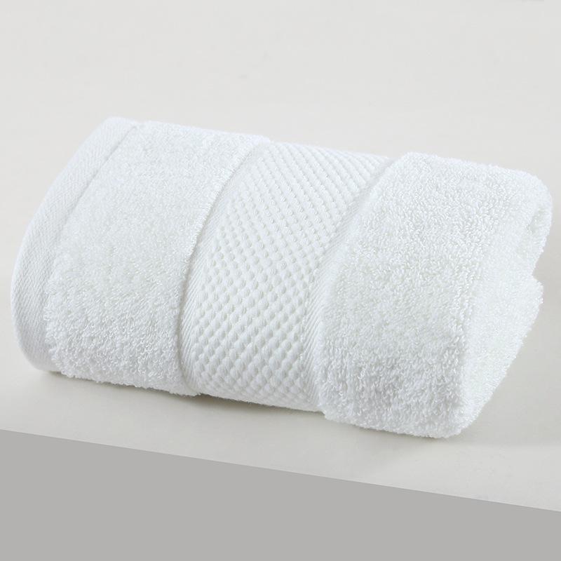 Jacquard Pure Cotton Absorbent Face Towel for Adults