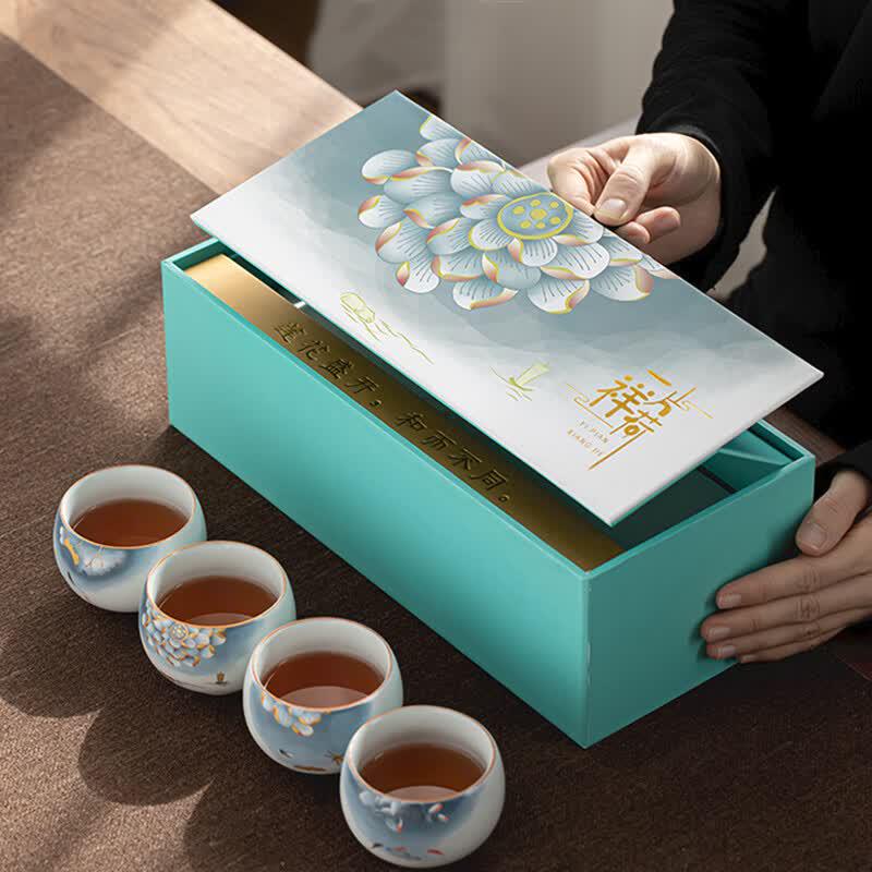 Sushis Ru Kiln Ceramic Teacup