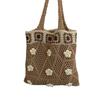 Fashion Large-capacity Underarm Woven Bag Women's  New Fashion Bag Versatile Shoulder Tote Bag