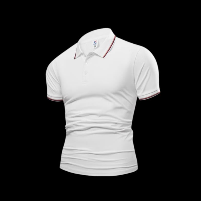 ROMON Men s Ice Silk Breathable Polo Shirt L