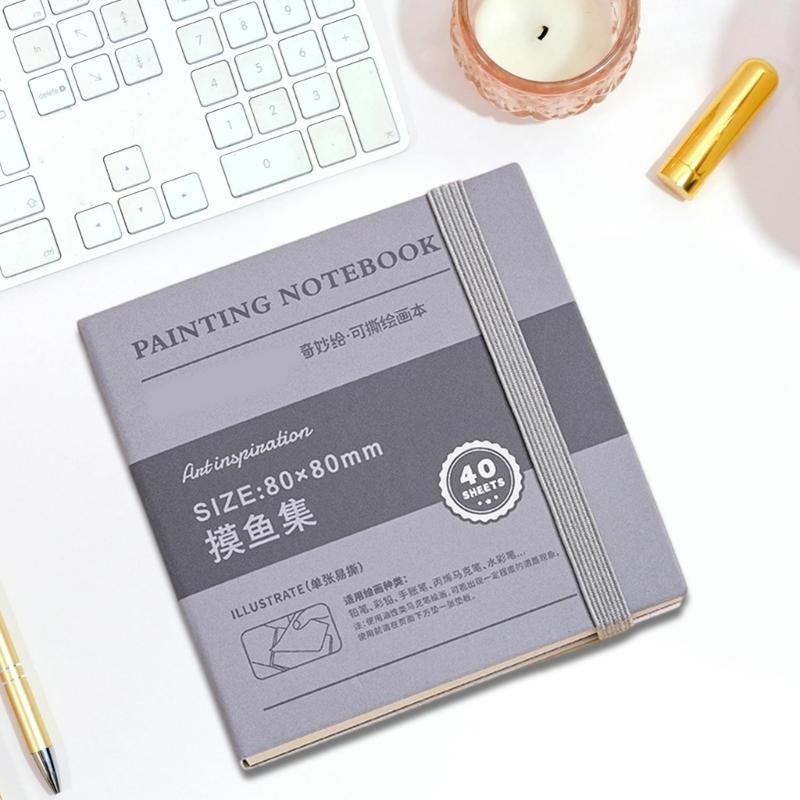 Tearable Drawing Notebook Tearable Paint Book Small Drawing Book Art Supplies Sketch Book for Outdoor Travel Projects