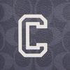 Coach Billfold Wallet 10 Classic Fashion Multi-Card Slot Double Fold Coated Canvas ID Card Holder Wallet Men wallet Denim Chalk-White CB924-QBOIZ