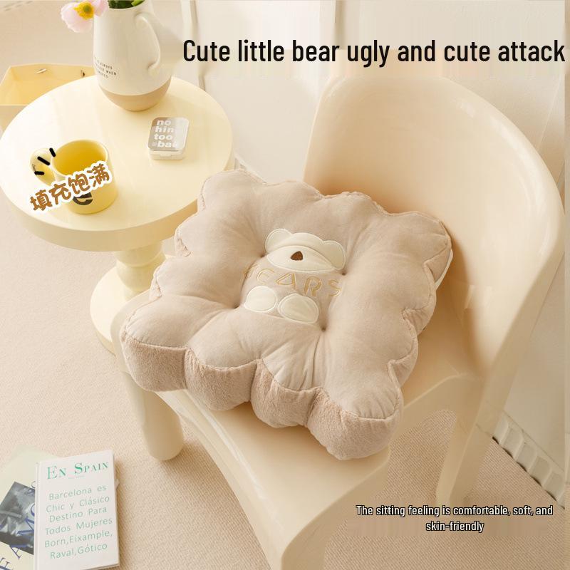 Thickened Soft Seat Cushion for Autumn/Winter - Ideal for Students, Classroom Chairs, Office Stools, or Floor Use