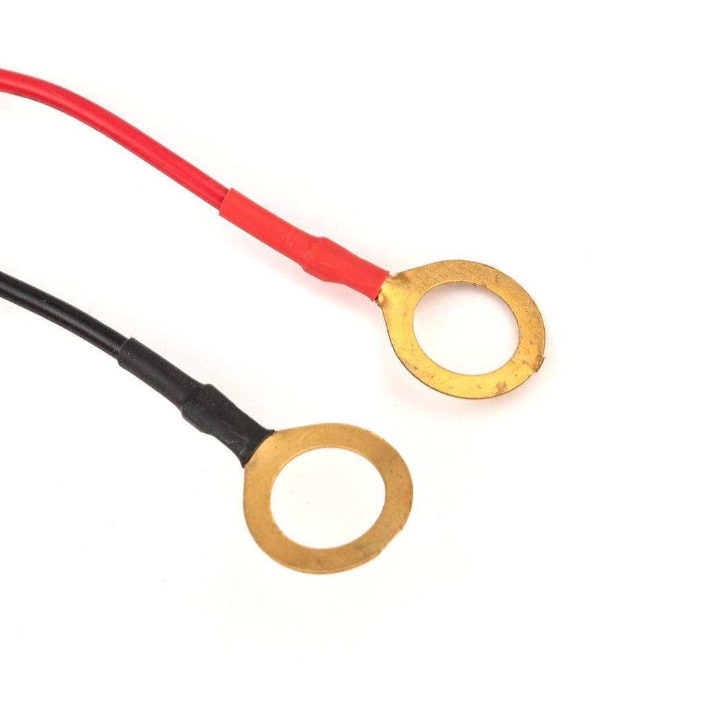 Wsays Dual Color Amber White Light Bar Wiring Harness Kit 2 Leads with Relay Push Button Switch Compatible with 12V Vehicles Truck, ATV, UTV,