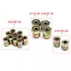 25ft 7.62m Car Roll Tube Coil of 3/16" OD Copper Brake Pipe Hose Line Piping Tube Tubing Rust-proof With 16PCS Tube Nuts