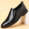 Springtime Summertime Breathable Hallow Genuine Leather Shoes For Men Stylish Business Daily Genuine Leather Shoes Male British Style Dress Shoe Man