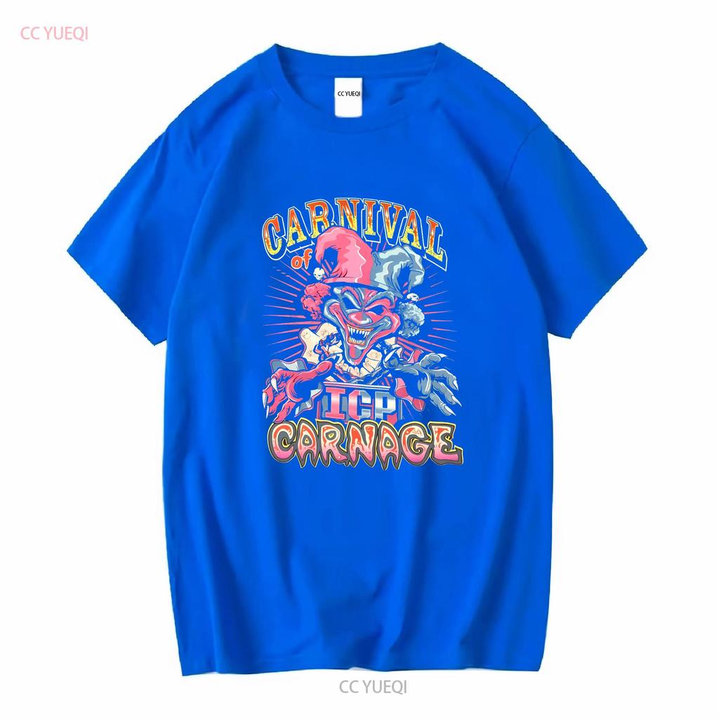 Icp Carnival of Carnage T Shirt Cotton For Men Women All Size S 4XL T1064 Vintage Washed Fashion Stylish Unisex Comfortable