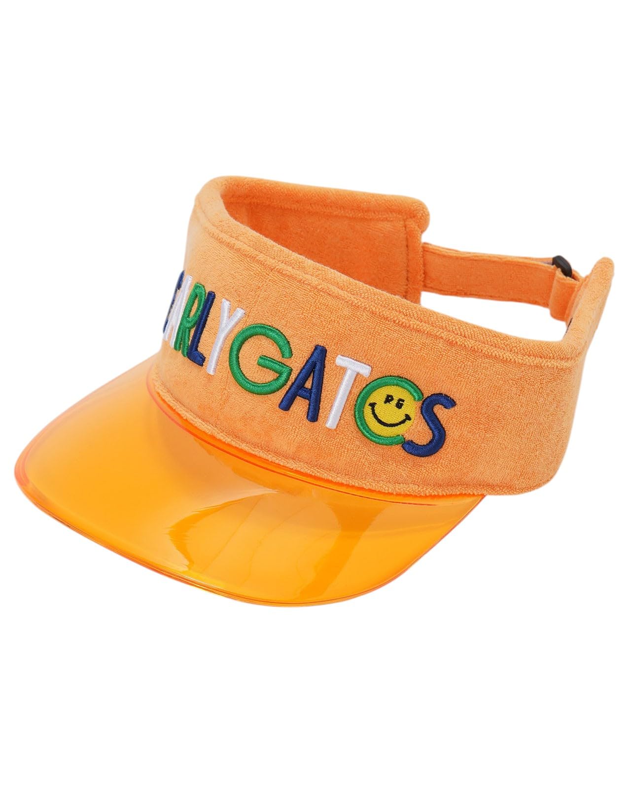

[PEARLY GATES] Unisex Sun Visor (Clear Brim) Golf Hat 053-5287604 063Orange Yellow FR
