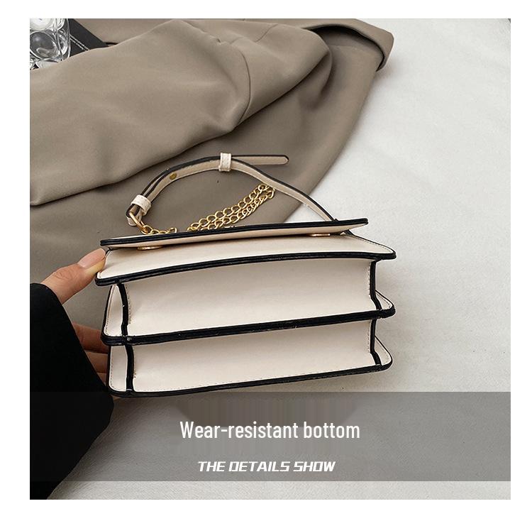 2025 Borsa a tracolla di lusso da donna: Borsa a spalla con catena a testa di cervo