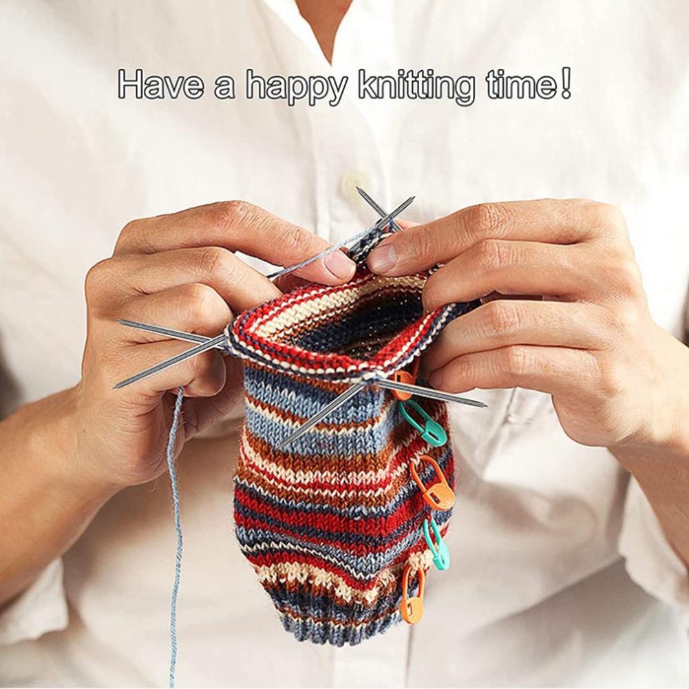 21~23cm Knitting Needles Set 3 Pcs 3.5mm 3mm 4.5mm