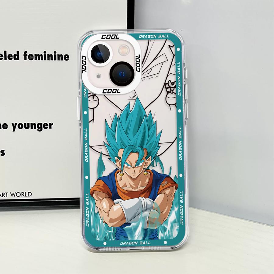 Dragon Ball Z Trunks Goku Clear Phone Cover Case for iPhone 12 Mini 16 15 14 Plus XR 13 12 11 Pro MAX 17 Air 7 8 16e