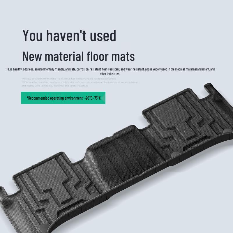TPE Eco-Friendly Foot & Trunk Mats for 24 Tank 700 HI4-T Plug-In Hybrid Models