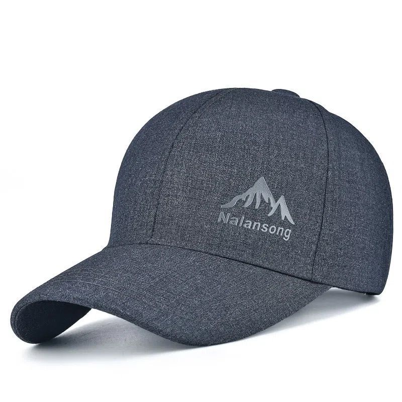 Men's Spring and Autumn New Duck Tongue Hat Casual Baseball Hat Middle Aged Dad Summer Sunshade Hat