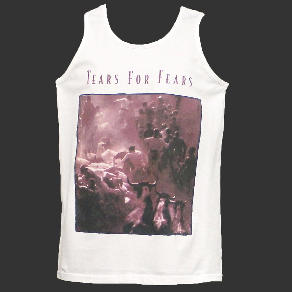 

Tears for Fears New Wave Synth-Pop Rock T-SHIRT vest top unisex white S-4XL 4XL