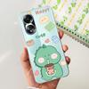 For Cover Oppo A58 4G CPH2577 Case Love Heart Butterfly Cover Shell For Oppo A78 5G 4G CPH2565 Soft Clear TPU Bumper Etui