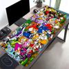 Sonic Hedgehog Characters Large Gaming Mouse Pad Nonslip Rubber Base Waterproof Desk Mat For Office Pc Laptop