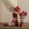 5Pairs Witner Socks Women Socks Thick Christmas Warm Sock for Women