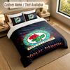 Bedding Set 1 Duvet Cover 2 Pillowcases Blackburn Rovers Football Print Soft Bed Linen Bedroom Decor