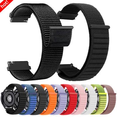20mm 22mm Nylon Breathable Strap For AMAZFIT BIP6 5/Active 2/Zepp Z Band GTR 4 3pro 2e GTS 4/2 Mini 3 Stratos 3 BALANCE Bracelet