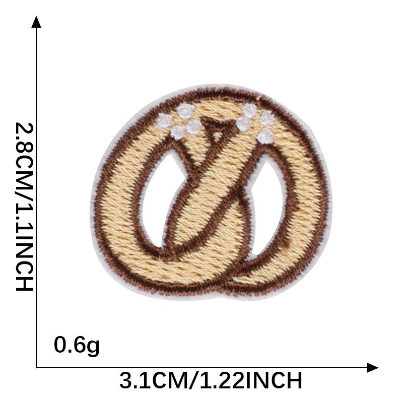 Cartoon Animal & Fruit Embroidered Patch for DIY Accessories and Handbooks