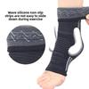 Knitted Sports Silicone Ankle Brace Elastic Pressure Ankle Shock Absorption Anti-collision Fixed Support Ankle Brace
