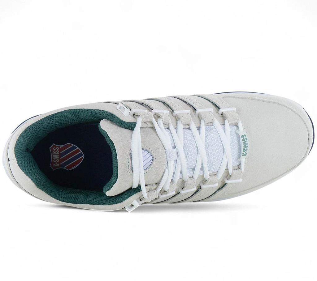 K-SWISS RINZLER Leder - Herren Sneakers Schuhe Creme-Weiß 01235-196-M ORIGINAL