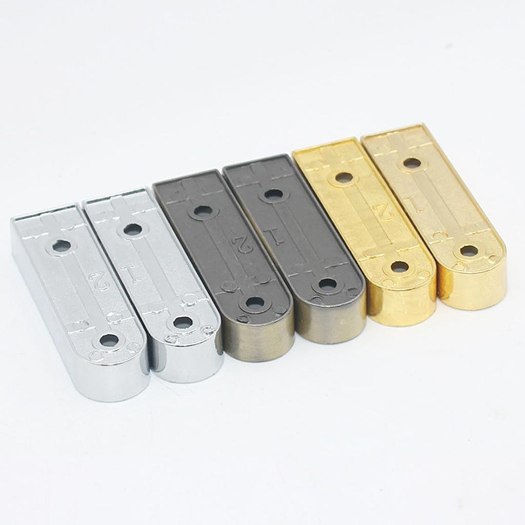 Flanșe Socket Robuste Portabile pentru Șină de Dulap pentru Dulap și Șină de Perdea Instalare Ușoară pentru Dormitor sau Magazin