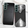 Brushed Metal Texture Steel Print Phone Case For Samsung Galaxy Note 20 Ultra 10 Lite 9 8 M12 M21 M30S M31 M32 M51 M52 S10 S9 S8