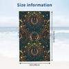 Magic Astrology Magical Moon Star Beach Towel Large Soft Absorbent Microfiber Quick Dry Oversized Bath Towel for Swimming Sports