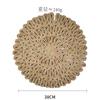 Special for Natural Color Heat Insulation Mats, Japanese-style Environmentally Friendly Jute Placemats, Corn Husk Bowl Mats, Water Hyacinth Pot Mats