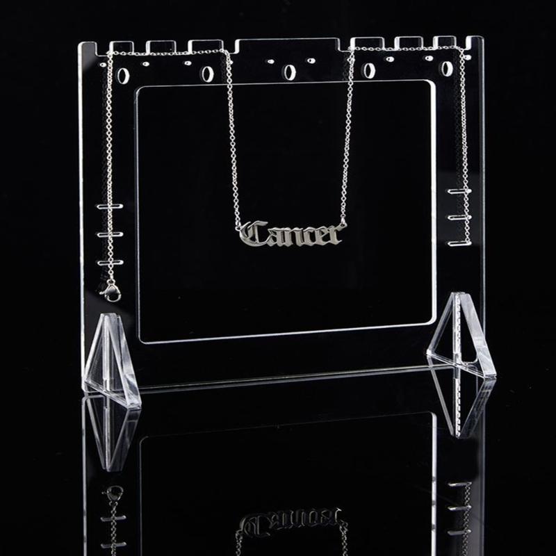 Sturdy Acrylic Jewelry Holder For Easy Movement In Any Setting Daily Use