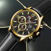 2PCS Set Fashion Date Quartz Men Watches Top Brand Luxury Male Clock Chronograph Sport Mens Wrist Watch&Bracelet