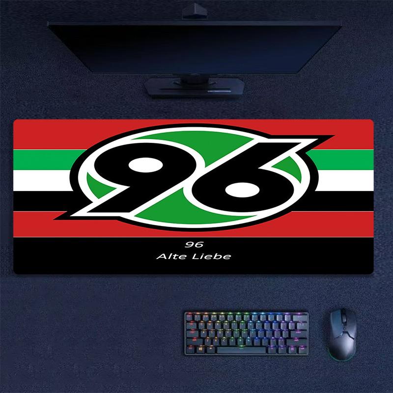 Hannover 96 Print  Cushion Non-slip Laptop Tablet Big Mousepad XXL Mat Mini PC Playmat With Lock edge