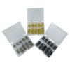 500pcs Barbed Fishing Hook Replacement Circles Hook Carbon Steel Eyed Fish Hook Rustproof Fishing Jig Hook Easy To Use