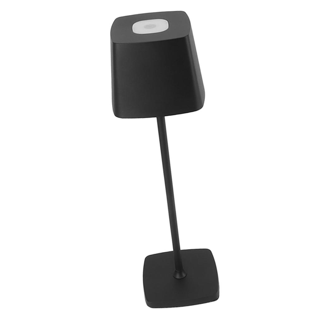 Rechargeable Table Lamp Black Eye Protection 5200mAh 8?12 Hours Aluminum Bar Desk Lamp for Bedroom