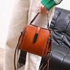 2025 Women's Genuine Leather Retro Handbag - Trendy, Versatile Shoulder & Crossbody Bag