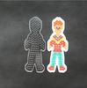 Non-Toxic Yant Jouet 5Mm Mini Pegboard Animal Dog Duck Transparent Template Board Diy Figure Material Board Hama Perler Beads For Children