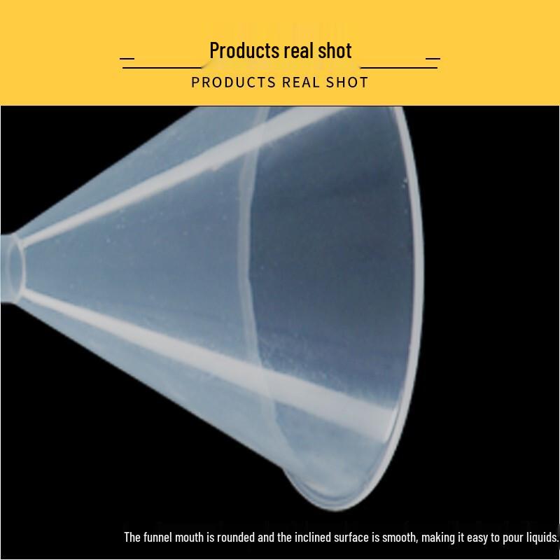 Plastic Conical Funnel Set for Lab Experiments