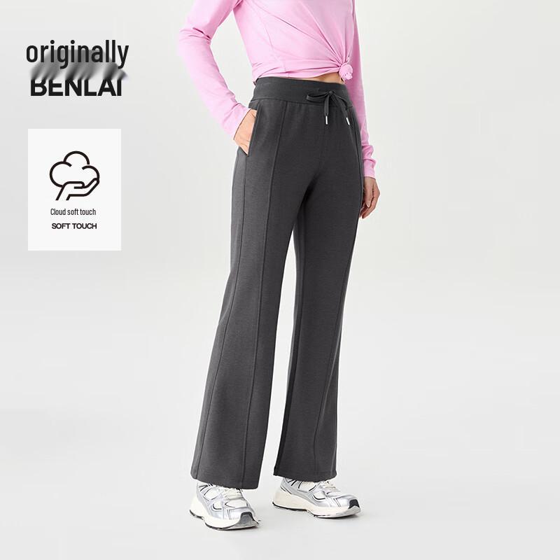 

BENLAI Women s Cloud-Feel Soft Slim-Fit Flared Pants L